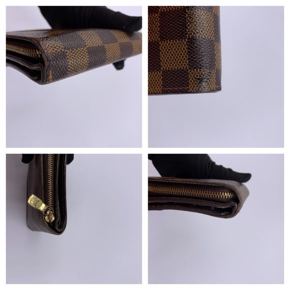 Authentic Louis Vuitton Damier DE Compact Wallet - Picture 4 of 10